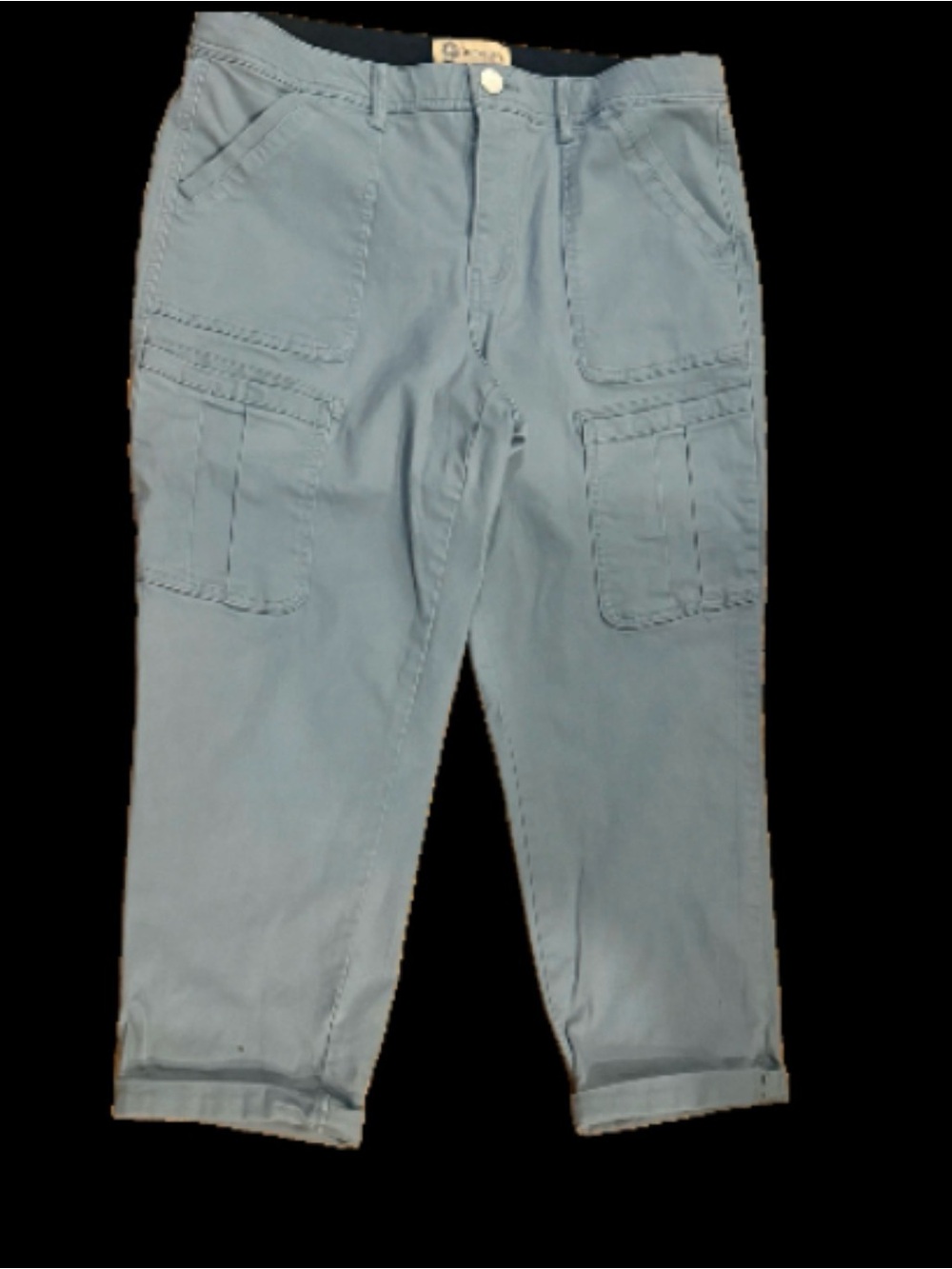 Democracy Jeans Sage Green Cargo Pants Ab Technology Size 14